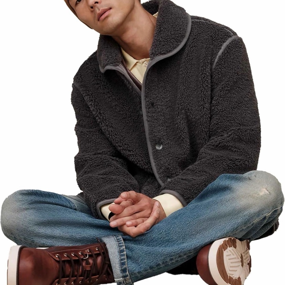 UGG Men's Elias Uggfluff Cardigan Jacket